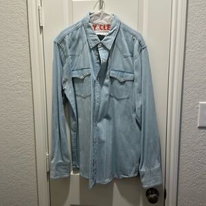 Levi Denim Pearl Snap